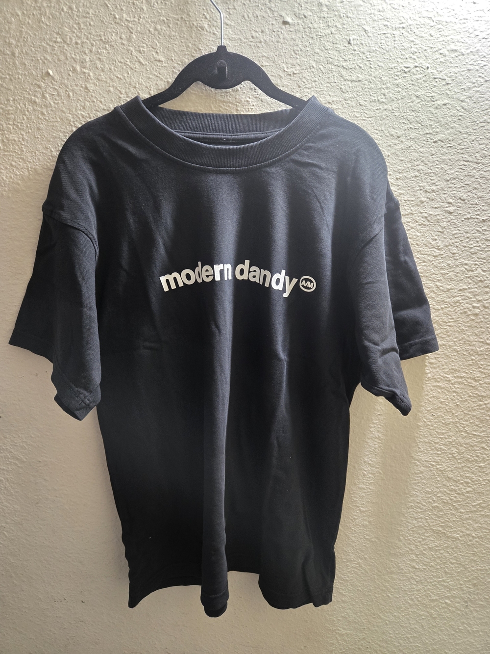 Modern Dandy Black Short-Sleeve Logo Tee